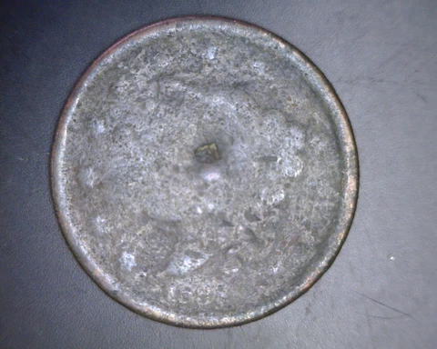 1808 Classic Head Large Cent (counterstamped) Cover