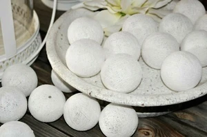 Original Cotton Ball Lights 20 LED Lichterkette Twister edel neutral Weiß USB - Bild 1 von 8