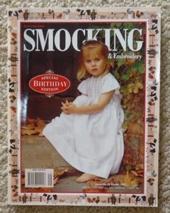 Australian Smocking & Embroidery Issue 29 SPECIAL BIRTHDAY EDITION AS NEW Unused - Picture 1 of 6