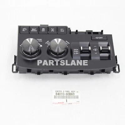 Lexus LX570 2016-2021 OEM Genuine Control Panel Integration Switch 84010-60B60 - Image 1 of 2