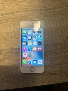 iOS9 Apple iPhone 5s - 16 GB - Silver (AT&T) - Picture 1 of 8