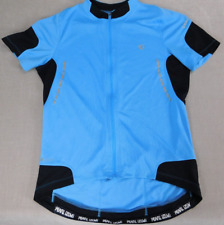 Pearl Izumi Elite Series Mens Cycling Shirt Full Zip Vented Back Pockets XL Blue
