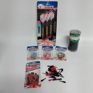 Unicorn English Soft Darts Classic Dart Flights Replacement Tips - Picture 1 of 5