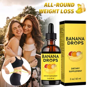 Banana Drops Formula Avanzata per Dimagrire Integratore Liquido Tutto Naturale NUOVO! - Foto 1 di 16