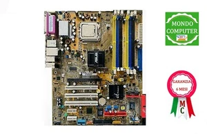 SCHEDA MADRE SOCKET 775 ASUS P5GDC ATX DDR2+DDR1 +CPU PENTIUM 4 +DISSIPATORE - Foto 1 di 1