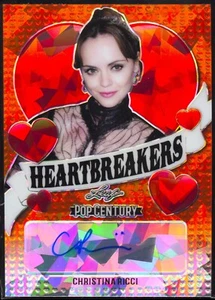 2020 Pop Century Autograph Christina Ricci Auto ORANGE ICE #2/2 Heartbreakers SP - Picture 1 of 2