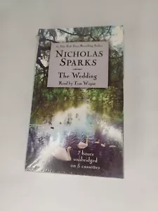 Nicolas Sparks The Wedding Read by Tom Wopat Cassette Audiobook 5 Cassettes - Picture 1 of 7