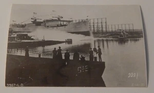Steamship Steamer BIRMINGHAM CITY real photo postcard RPPC - Picture 1 of 2