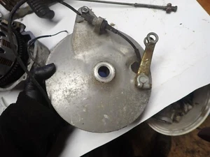 Yamaha  1974 TX 500 Rear brake Plate Rear Brake Panel - Picture 1 of 8