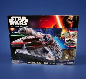 NEW Battle Action Millennium Falcon Star Wars The Force Awakens Nerf Figure Set - Bild 1 von 11