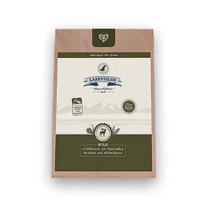 Lakefields Trockenfleisch-Menü Wild für ausgewachsene Hunde, 1 kg - Bild 1 von 3