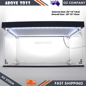 26*13*13cm Acrylic Display Case With Led Light For LEGO 75873 Audi R8 LMS ultra