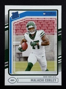 MALACHI CORLEY RC 2024 Donruss Football Rated Rookie #333 New York Jets - Picture 1 of 2