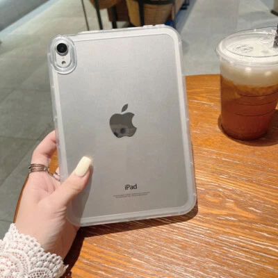 Clear Candy Shockproof Tablet Case Cover For iPad Mini 6 Air 4/5 9th 10.2 Pro 11 - Image 1 of 4