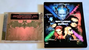 Batman & Robin Soundtrack (Sealed, Promo Cut On Spine) & Batman & Robin DVD Used - Picture 1 of 7