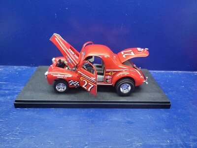 Diecast  1941 Willys Coupe 1:18 Deluxe Edition Die Cast Red  - Image 1 of 4