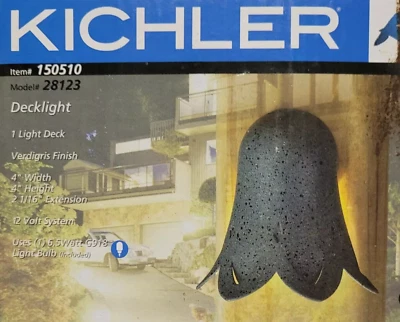 Kichler Landscape Lighting - Scalloped Deck Lights - Item 150510 Model 28123