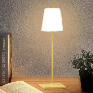 Flornia RGB Dimmbare LED Akku Kabellose Tischlampe Wiederaufladbar Warme Lichtfa - Bild 1 von 6