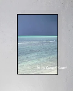 BAHAMA OCEAN - FOTODRUCK IM 4 x 6 ZOLL RAHMEN - Bild 1 von 2