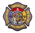 Patch des pompiers de Philadelphie 72 opérations spéciales Pennsylvanie PA