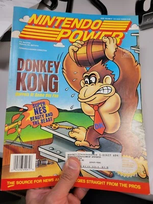 Nintendo Power Vol 61 - June 1994 Donkey Kong w/Poster & Inserts *used* - Image 1 of 4
