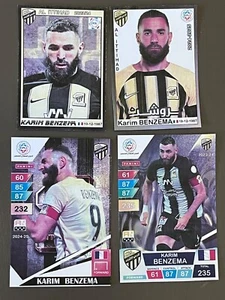 4x Card Homemade KARIM BENZEMA Al Ittihad Saudi Pro League 2023/24-2024/25 - Foto 1 di 1