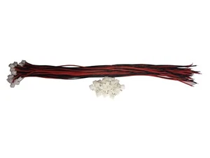 30 Sets JST PH 2.0MM 2 Pin Female Single Connector with 300mm Wire 1007 26AWG - Picture 1 of 3