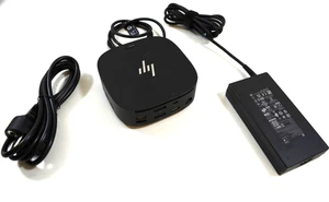 HP HSN-IX02 USB C/A Uniwersalna stacja dokująca G2 USB2.0 USB3.0 HDMI, DP/Mini DP Strzał - Zdjęcie 1 z 5