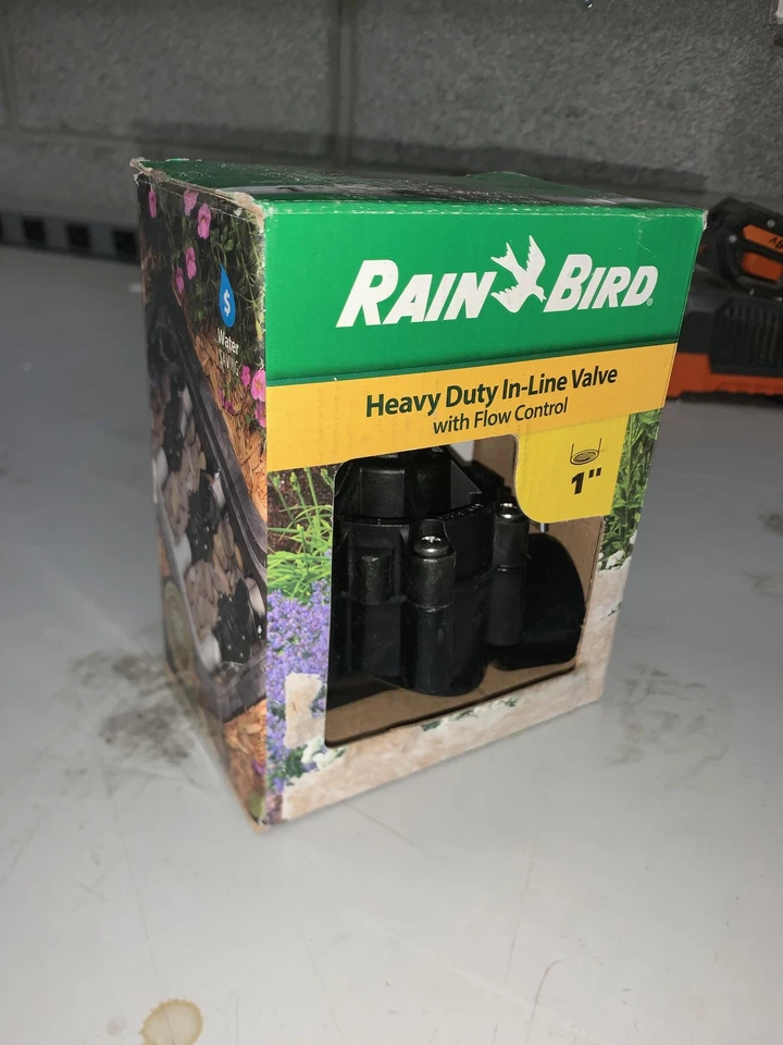 Rain Bird 1 in. In-Line Sprinkler Valve with Flow Control CPF100 - New - Image 1 of 1