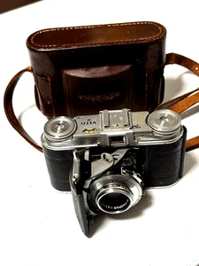 Cámara compacta Voigtlander Vito II de colección, con estuche - Imagen 1 de 15
