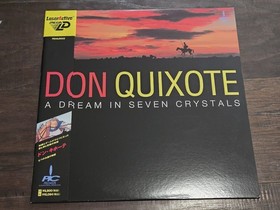 LaserActive MegaLD Game Don Quixote, tested and working
