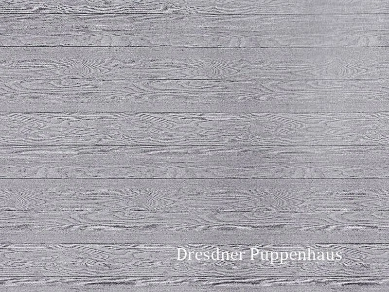 CREAL MINIATURES Graues Parkett, Tapete, für Puppenhaus Puppenstube 1:12