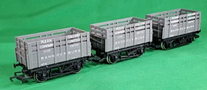 Hornby R.101 - Calibre OO - Plean Colliery Bannockburn Coke Wagons x 3 - Imagen 1 de 8