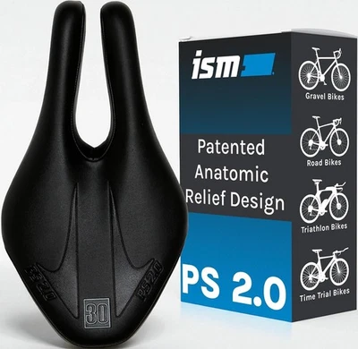 PS 2.0 No Nose Bike Saddle - Noseless Bike Seat Designed for Triathletes, Tim... - Image 1 of 4