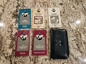 Ford 1997 Original Owners Manual Kit 7.3L F250 F350 With Case - Picture 1 of 14