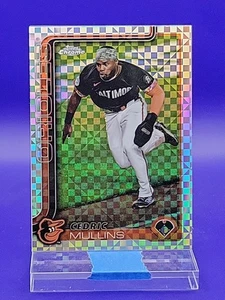 Cedric Mullins 2025 Topps Chrome X-Fractor SP 🔥 Orioles - Picture 1 of 2