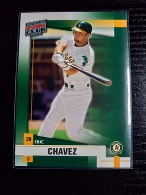 2002 Donruss Fan Club - Eric Chavez #21 - Image 1 of 4