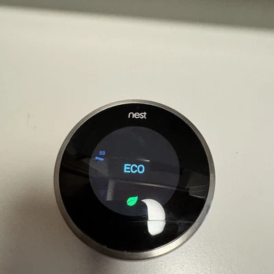 Nest Learning Thermostat 2nd Generation Stainless Steel - Image 1 of 4