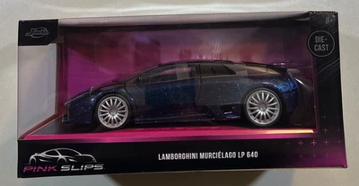 НОВЫЙ 2025 Jada розовый скольжения LAMBORGHINI MURCIELAGO LP 640 1/24 - Изображение 1 из 3