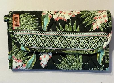 This is a MaggieB Tropical Floral Triple Cinturón/B Bandolera Bolso CARTERA NUEVO SIN ETIQUETAS Foto 1 de 4