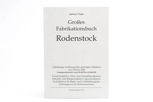 Hartmut Thiele - Grand livre de fabrication Rodenstock 1er Editi - Photo 1/1