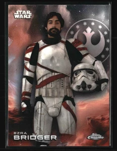 2025 Topps Chrome Star Wars Base #39 Ezra Bridger Ahsoka *2 - Bild 1 von 2