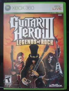 Guitar Hero III: Legends of Rock (Microsoft Xbox 360, 2007) ****TESTATO**** - Foto 1 di 4