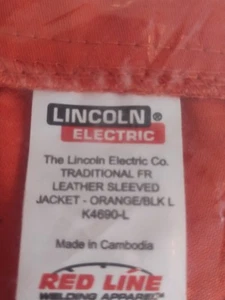 Veste à souder LINCOLN ELECTRIC K4690-L - Photo 1/12