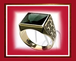 Ring - Herrenring – Siegelring 5,86 g 8 Karat Gold 333 Größe 63 ½ bis 64 - Bild 1 von 9