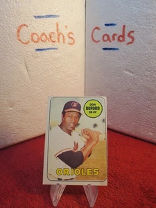 1969 Topps MLB Don Buford #478 Baltimore Orioles - Picture 1 of 3