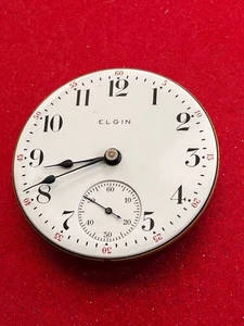Elgin pocket watch movement 18s - Picture 1 of 5