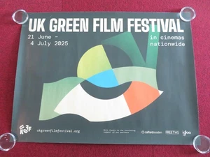 UK GREEN FILM FESTIVAL UK QUAD ROLLED POSTER 2025 - Picture 1 of 8