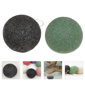 4 piezas accesorios de baño lavado facial bebé esponja limpieza facial soplo - Imagen 1 de 12