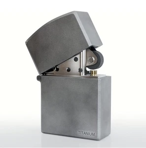 Zippo Ölfeuerzeug Titan Feuerzeug Stonewashed Made in Japan Neu - Bild 1 von 6